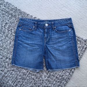 LOFT - Jean Shorts w/ Option to Roll-Up Cuff